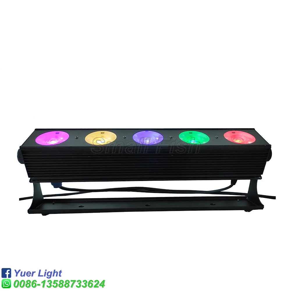 Disco 10X30W RGBW 4IN1 LED Wall Washer Bar Light DJ Dance Party Dyeing COB Effect Lights For Wedding Xmas Club Stage Projector