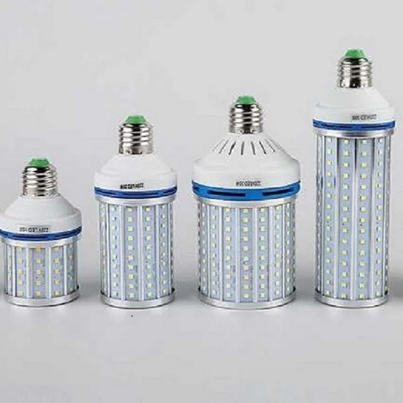 

High power 30W 60W 80W 120W Aluminum Cooling Corn lamp 85-265V E27 E40 Street Spot light Energy saving Bulb Lighting No flicker