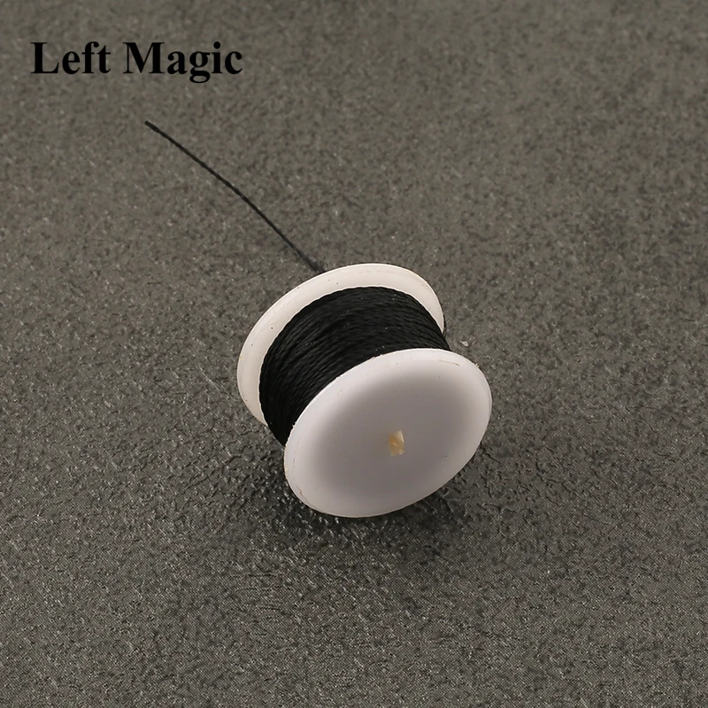 1pc Scroll Type Black Invisible Thread For Dancing Cane Levitation Magia Accessories Stage Floating Magic Tricks Gimmick Props