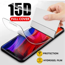 100D Full Hydrogel Film For Lenovo S5(K520) Z5 Z5s Z6 Pro Z6 Lite Z6 Z5 Soft TPU Screen Protector Lenovo K6 K10 Note (Not Glass)