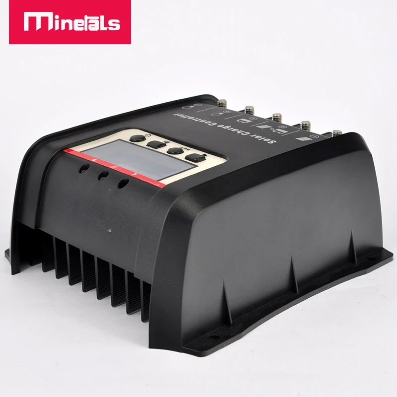 12 فولت/24 فولت 50A PWM جهاز التحكم في الشحن مع معلمة قابلة لإعادة التدوير الواح البطاريات الشمسية منظم PWM السيارات المعلمة قابل للتعديل