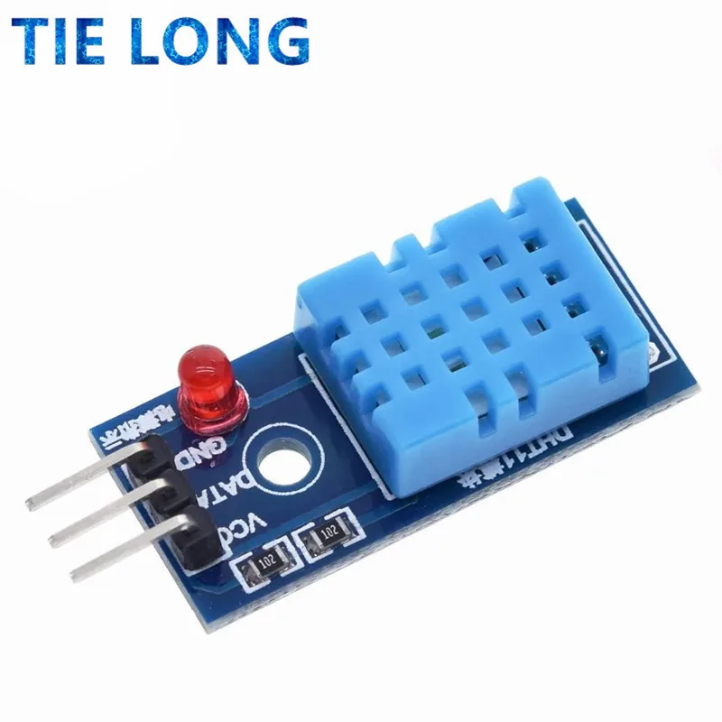 1PCS Smart Electronics DHT11 Temperature and Relative Humidity Sensor Module for arduino Diy Kit with led