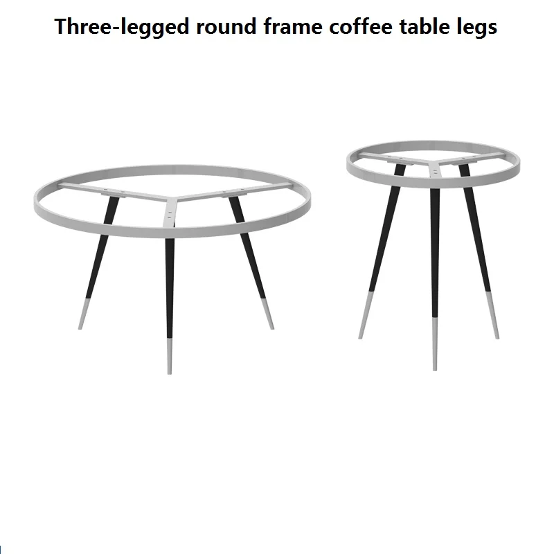Customizable Coffee Round Table Leg Brackets, Wrought Iron Table Frame