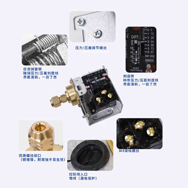 ลบความดันสูญญากาศลบความดันControllerลบความดันรีเลย์P760