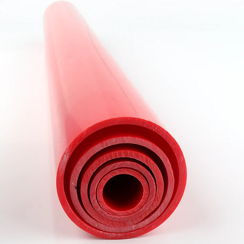 2pcs OD 20~63mm Red PVC Pipe Aquarium Fish Tank Fittings Home Garden Irrigation System UPVC Tube Water Supply Pipe 49-50cm Long