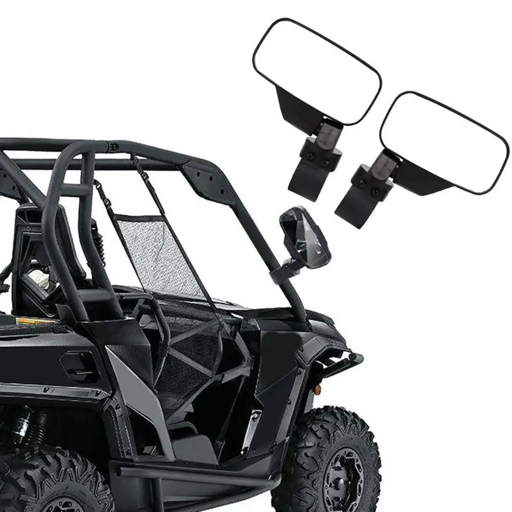 ATV/UTV Modified Rearview Side Mirror Adjustable ABS Mirror for Ranger RZR for Rhino