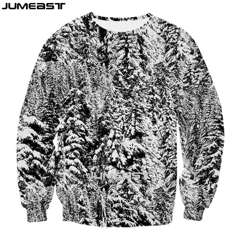 Jumeast Men Women 3D Sweatshirt Reed Camouflage Hunting Oversized Harajuku Long Sleeve T Shirt Spring Autumn Pullover Tops Tees