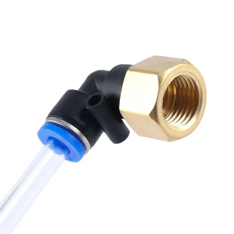 Pneumatic Hose Fitting PC/PCF/PL/SL Tube 4mm 6mm 8mm Thread 1/8\