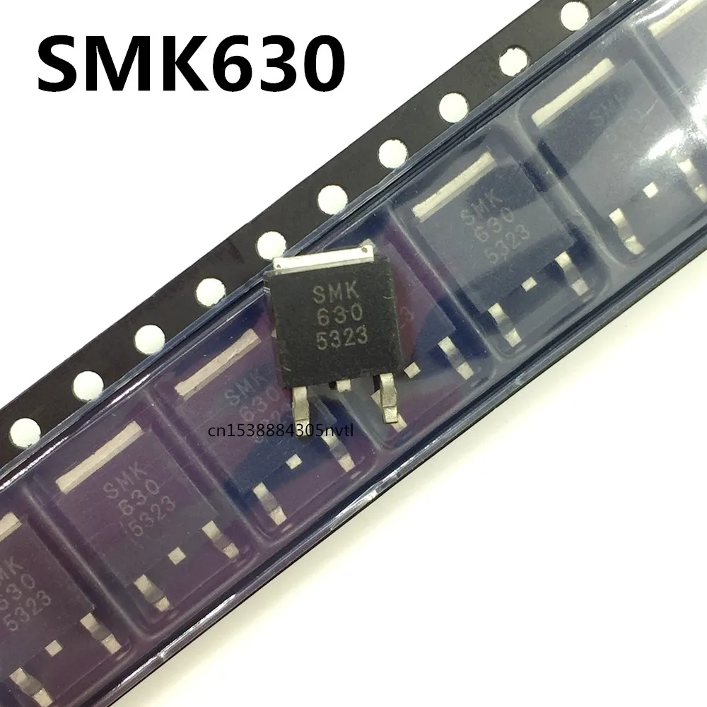 Original 10 uds/SMK630-252 200V 9A