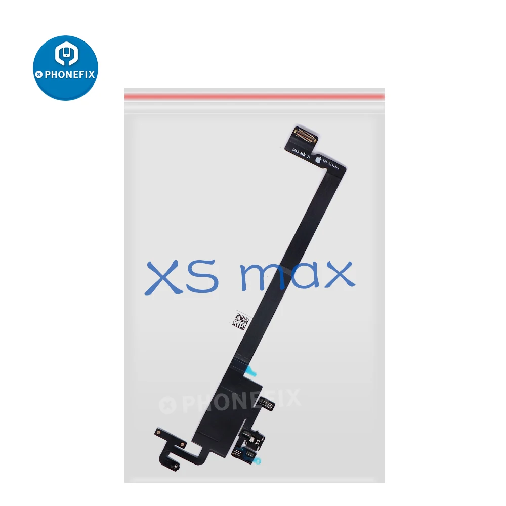 Fone De Ouvido Em Branco Cabo Flex, Sensor De Luz, Reparo De Fone De Ouvido Som Para Iphone X 13PM Receptor, Alto-falante Cabo sem Ouvido Alto-falante