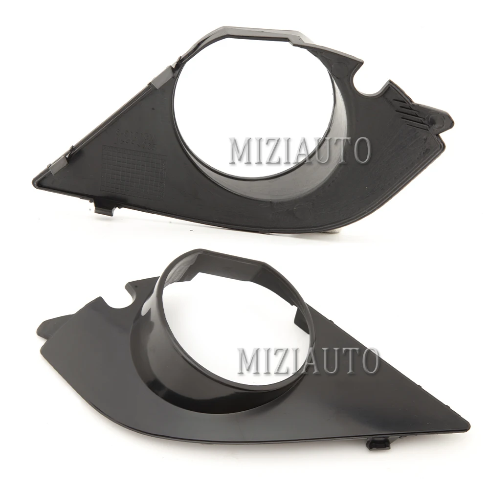 Cubierta de luz antiniebla, marco de lámpara, rejilla para BMW E60 E61 M Sport 2003-2009 525i 528i 530i 2004 2005 2006-2010, cubiertas de luces