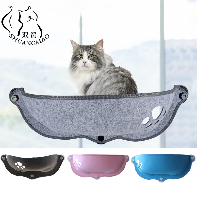 

SHUANGMAO Pet Cat Window Hammock Bearing 20kg House For kitten Beds Dog Lounger Suction Hammocks Shelf Comfortable Pets Supplies