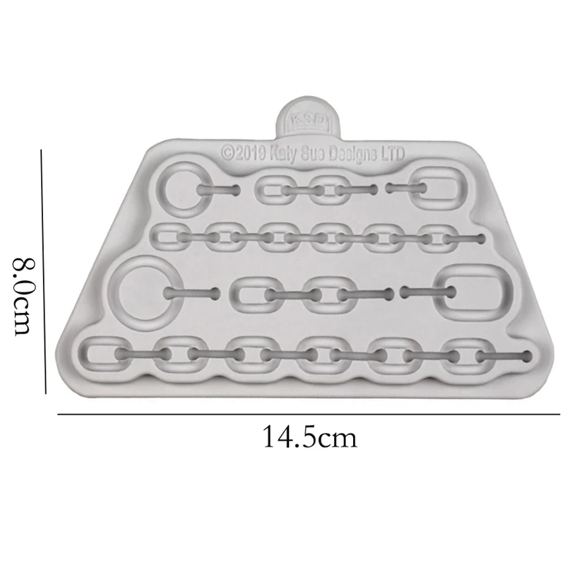 Chains Silicone Moulds Fondant Cakes Decorating Tools Silicone Molds Sugarcraft Chocolate Baking Tools For Cakes Gumpaste Form