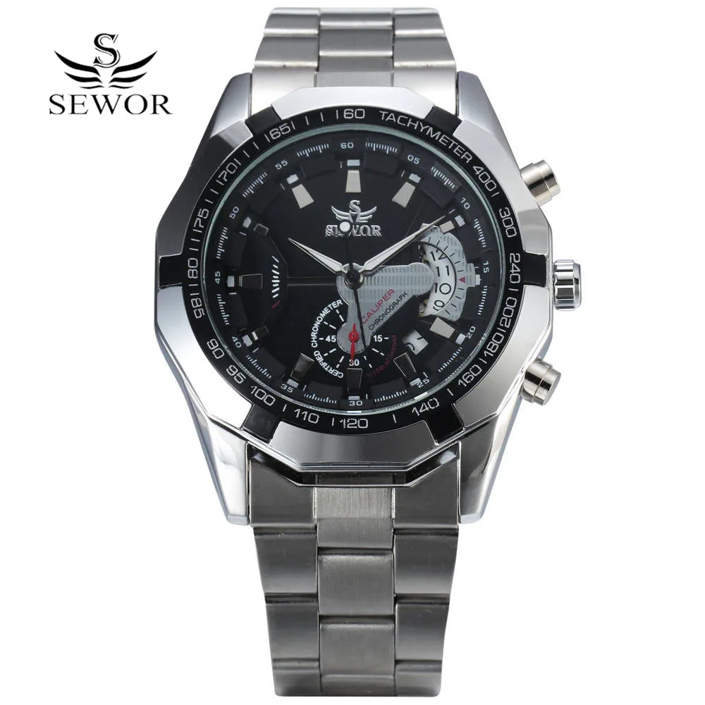 Luxury Brand SEWOR Watches Men Automatic Mechanical Watches Men Sports Watches relogio masculino reloj hombre montre homme