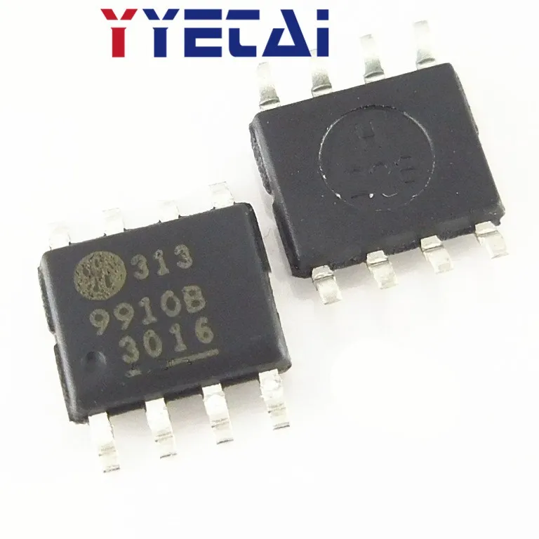 TAI 10 Buah HV9910B 99108 9910B SMD SOP-8 Chip Driver LED Baru Asli