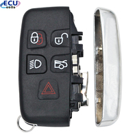 High quality New 5 Button Smart Key Remote Key Shell Case Fob for JAGUAR XJ XJL XF