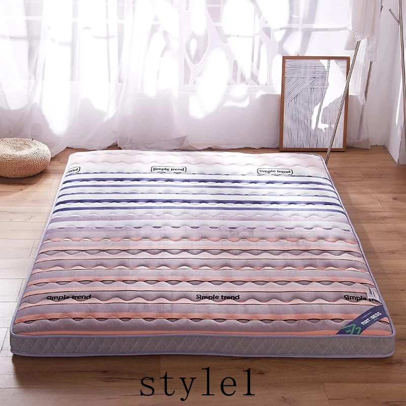 thick warm Crystal velvet Mattress Foldable Floor Tatami student dormitory Comfortable soft sponge Mattress twin queen king size