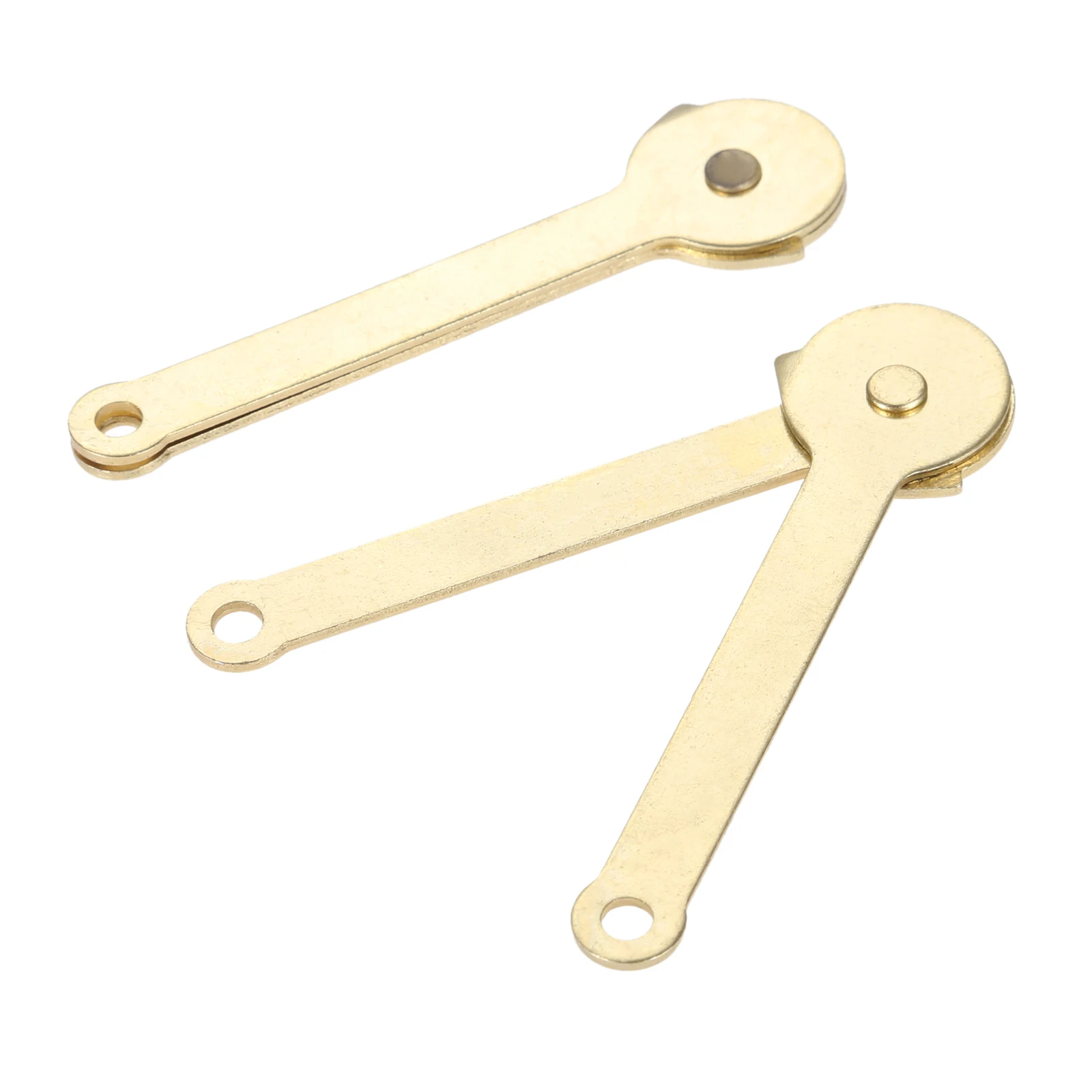 DRELD 2Pcs Lid Support Hinges Box Display Furniture Cabinet Door Kitchen Cupboard Hinges Lid Stays Furniture Fitting 68*8mm