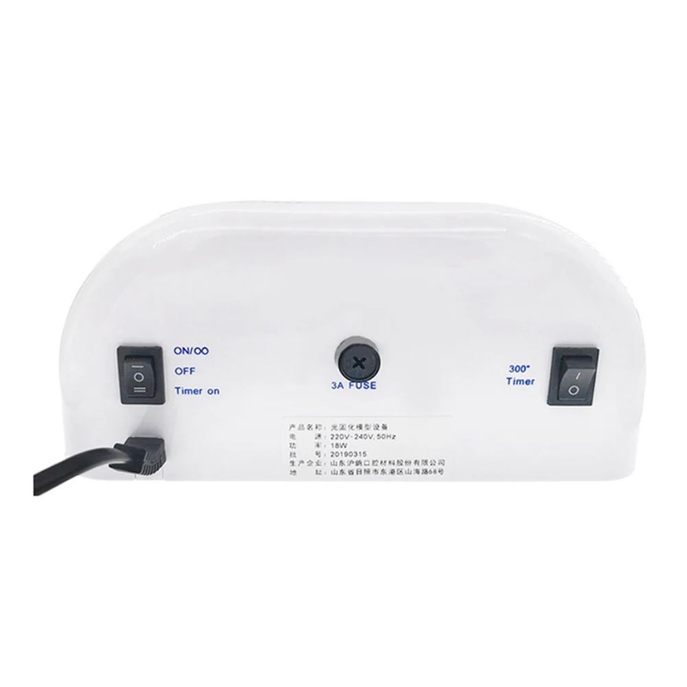 Dental Photopolymerizer Led Light Curing Box Unit Machine Individual Custom Tray UV Cure Molding Resin Base Plate Lab Dentistry