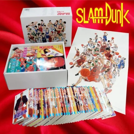 31 Books Slamdunk Volume 1-31 Complete Set Basketball Sports Funny Fantasy Manga Japan Jump Youth Comic Book Language Chinese