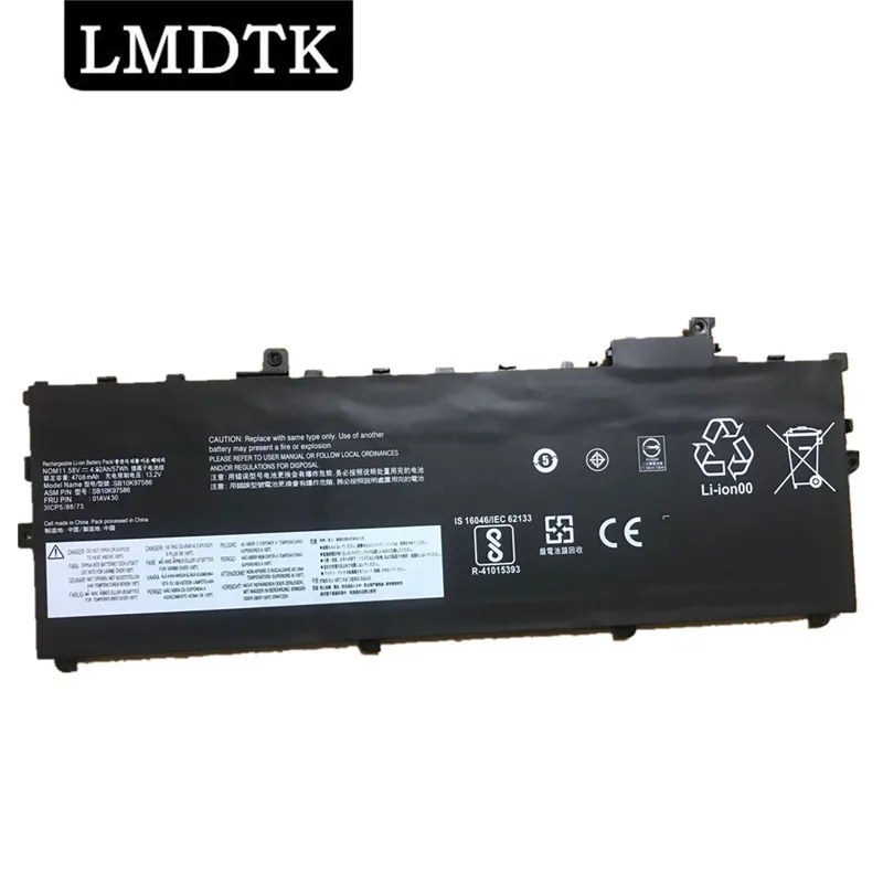 LMDTK New 01AV430 Laptop Battery For Lenovo ThinkPad X1 Carbon X1C 5th Gen 2017 5th 6th 2018 Series 01AV429 SB10K97586 01AV494