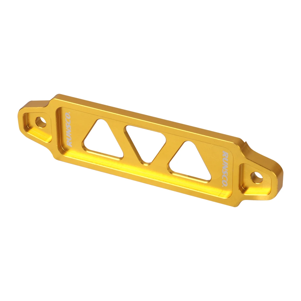 Aluminium Billet Auto Batterie Tie Down Befestigen Halterung Halter Klammer Für Honda Civic ACURA INTEGRA Blau Rot Gold Grün Schwarz 145mm – Detail 14