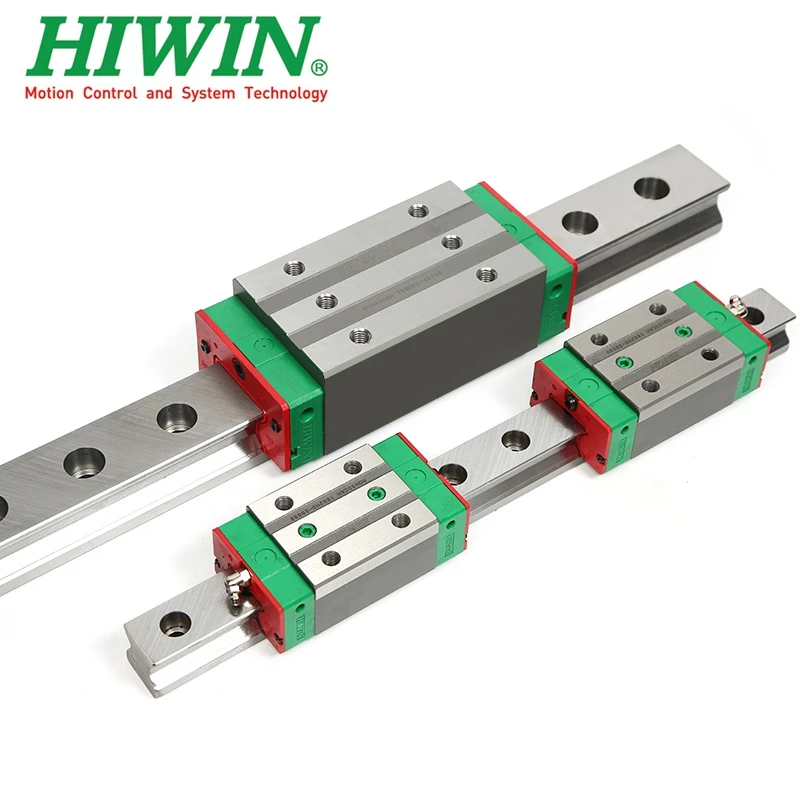 HIWIN  4pcs RGH20CAZAH blocks+ 2pcs RGR20R-550mm rails + 2pcs RGR20R-100mm rails