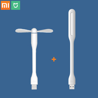 Original XiaoMi Mijia mini Fan Flexible Portable Youpin ZMI USB fan For Pover Bank Laptop Computer XiaoMi fast shiping