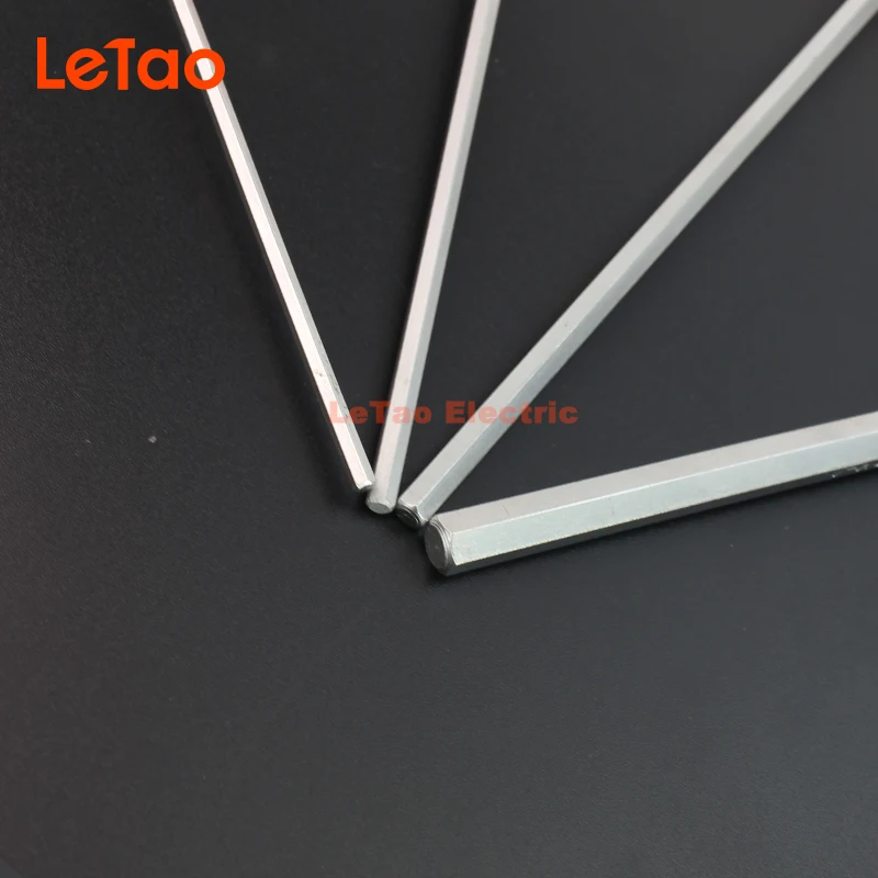 4 unids/set herramientas manuales llave hexagonal llave Allen cabeza plana antideslizante métrico 2mm 3mm 4mm 5mm llave Hexagonal Allen