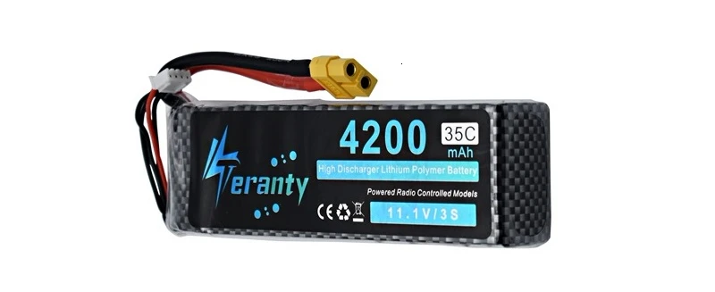 3S Lipo 11.1v 1500mAh 2200mAh 3300mAh 4200mAh 5200mAh 10800mAh Battery For RC Car/Airplane/Helicopter 11.1v Rechargeable Battery