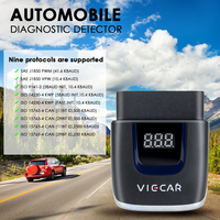2021 Viecar OBD2 OBD II/EOBD Support for Windows/Android/iOS Viecar VP001-4 V2.2 Bluetooth Wifi/USB 18F25K80 Car Diagnostic Tool