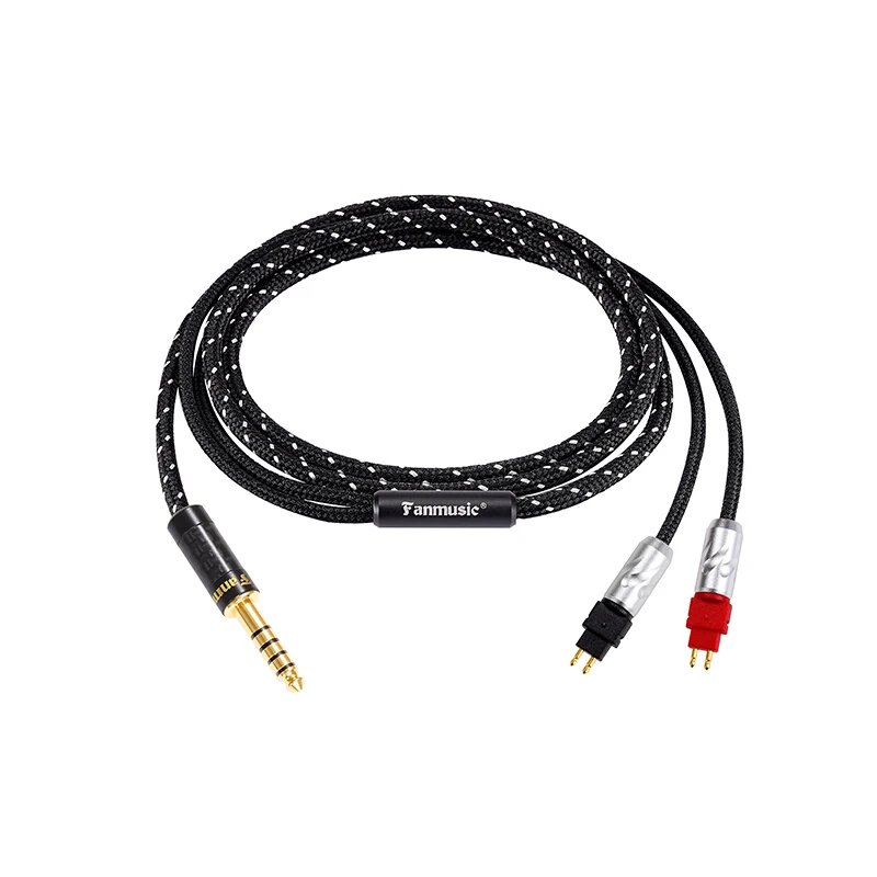 Fanmusic ZY-242/ZY-243/ZY-244/ZY-245 Кабель для обновления наушников ручной работы для HD650 HD600 HD660s