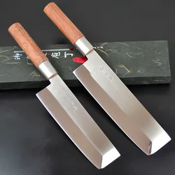 5Cr15 Stainless Steel Japanese Style Kitchen Cutting Vegetable Meat Knives Slicing Salmon Fish Sashimi Sushi Beef Knife Cleave