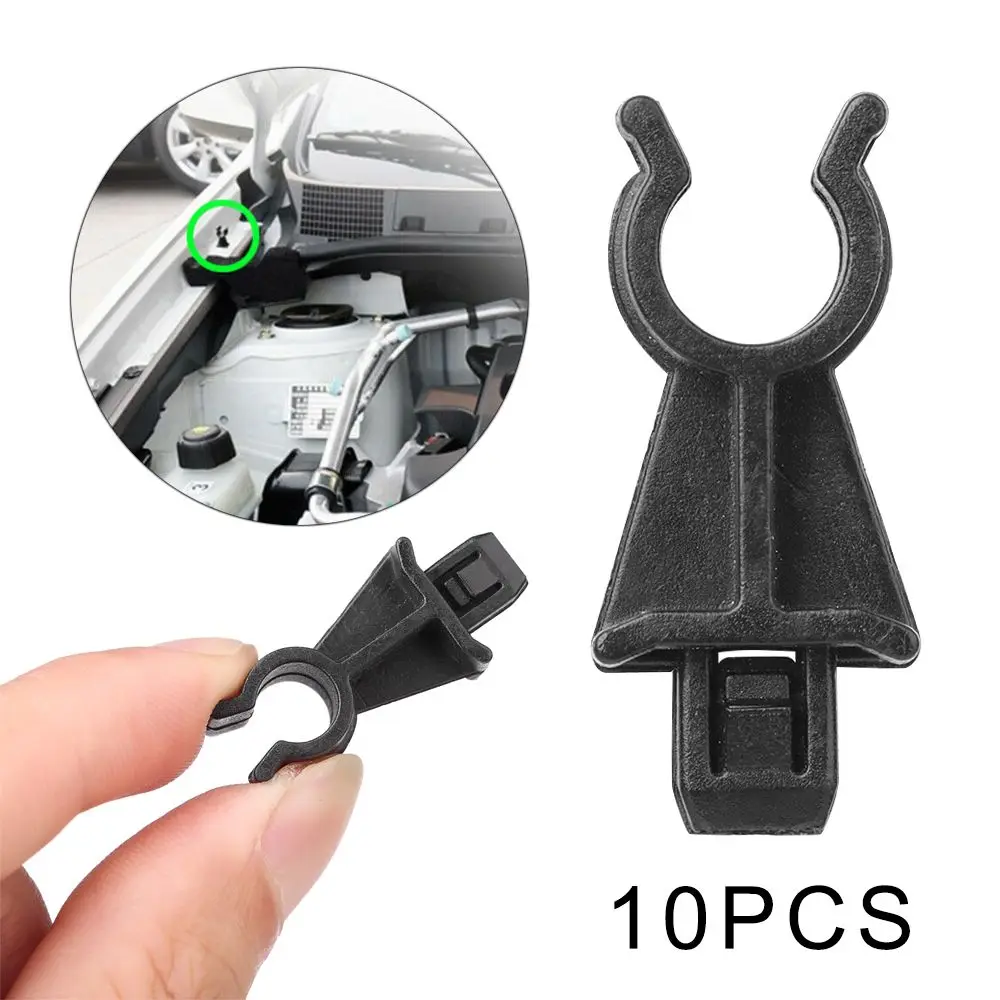 Replacement Holder Hood Bonnet Support Clip Black Retainer 65722EB300 Prod Rod Clamp For Nissan Qashqai Pathfinder Navara