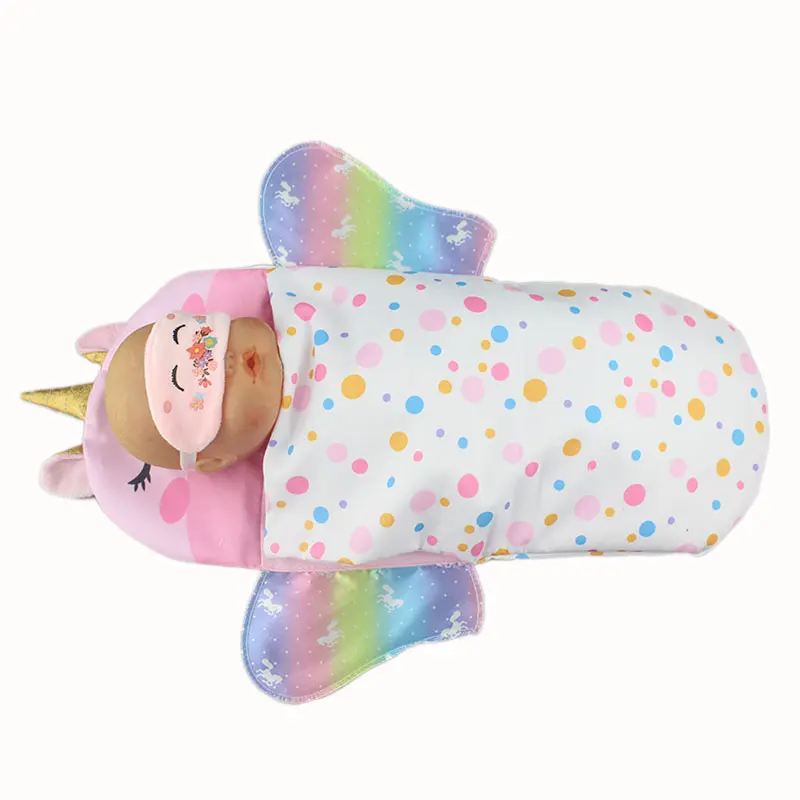 

New Eye Mask And sleeping Bag Fit 35 cm Nenuco Doll Nenuco y su Hermanita 14Inches Doll Accessories