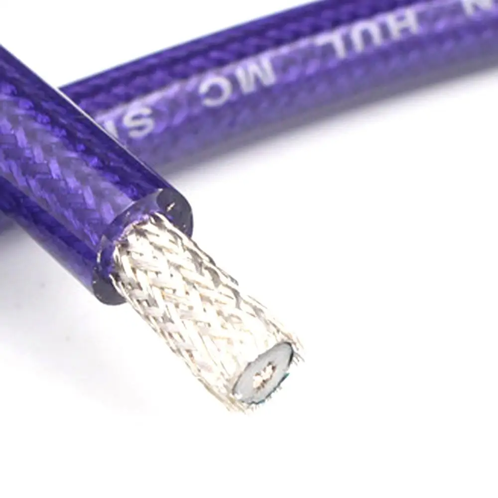 Haldane HIFI VDH Posrebrzany kabel masowy Profesjonalny wzmacniacz DVD Kabel koncentryczny masowy