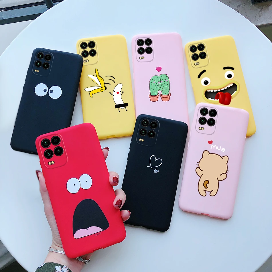 For Xiomi Xiaomi Mi 10 Lite 5G Case Silicon Cute Soft Cover Phone Cases For Xiaomi Mi10 Lite Zoom Mi 10Lite 10 Lite Fundas Case