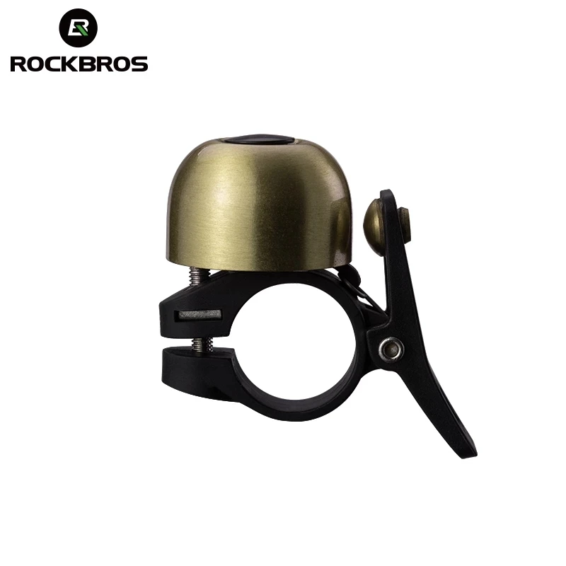 ROCKBROS Bicycle Bell Ring Aluminium For Bike Horn MTB Mountain Road Cycling Bike Bell Handlebar Vintage Bicycle Accessories