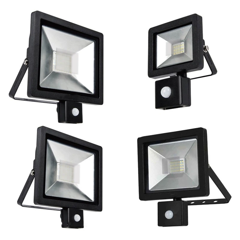 1PC Ultrathin LED Flood light PIR Motion Sensor Detector waterproof Outdoor 85-265V IP65 Motion Sensor Adjustable PIR Switch