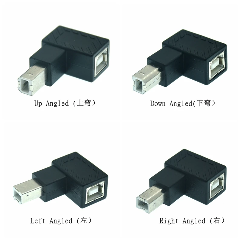 USB2.0 A Male & A Female to B Female printer print converter adapter connector USB 2.0 port retail wholesale USB 2.0 Adapter