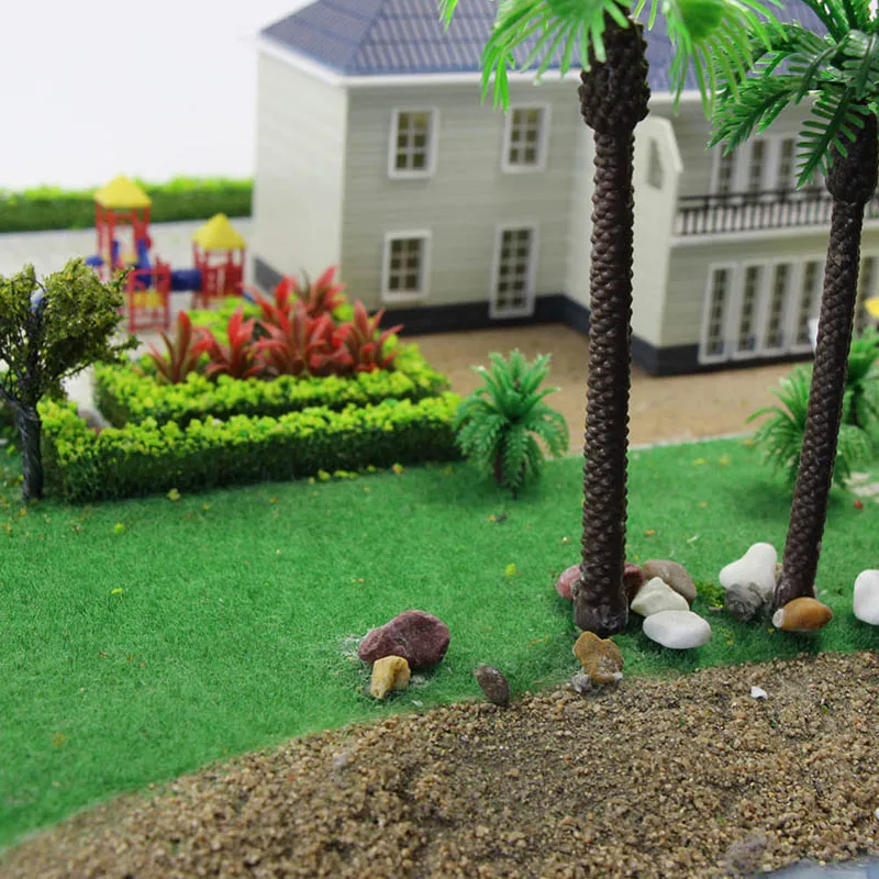 Thin Artificial Lawns Landscape Grass Mat for Model Train Not Adhesive Paper Lawn Fake Turf Decoration Garden Accessories