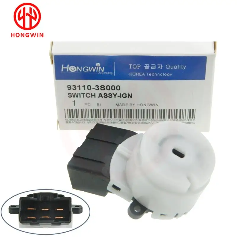 OEM 931103S000 93110 3S000 93110-3S000 Ignition Switch For Hyundai Sonata Elantra Kia Soul Rio Sportage Optima 2011-2015