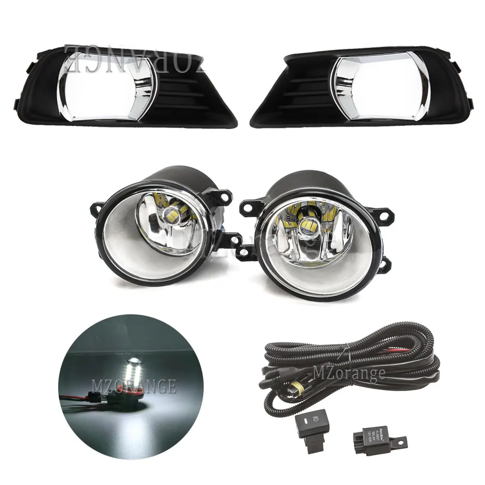 LED Headlight & Fog Light Combo Kit – 9005 H11 H11 For Toyota Camry 2007-2014
