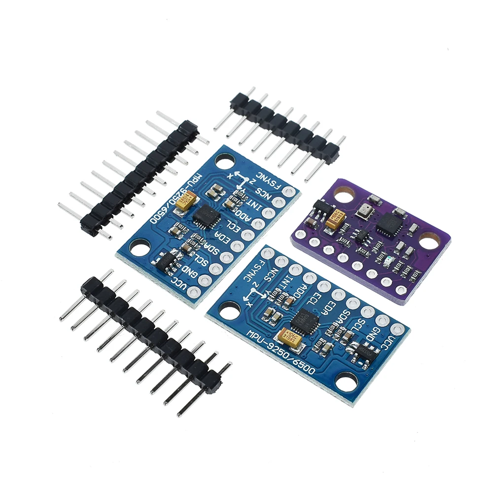 SPI/IIC GY-9250 BMP280 GY-91 MPU6500 MPU-9250 6-Axis 9-Axis 10DOF Attitude Gyro+Accelerator+Magnetometer Sensor Module MPU9250