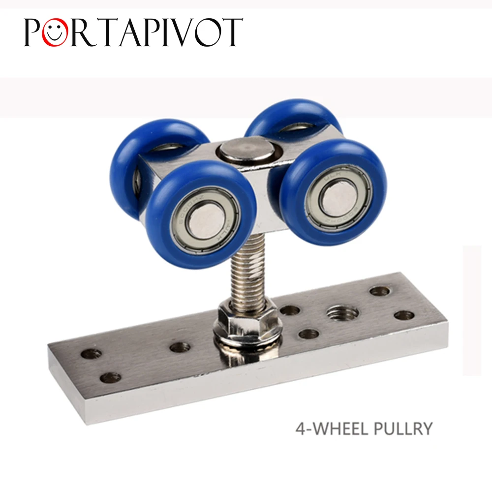 Heavy 4-Wheel/8-wheel 200/300KG Sliding Door Partition Door Sliding Barn Door Hardware Rollers Wooden Door Hanging Pulley