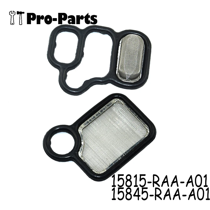 New Solenoid Spool Valve Gasket Filter Screen 15815-RAA-A01 15845-RAA-A01 For Honda Accord Civic Element VTEC