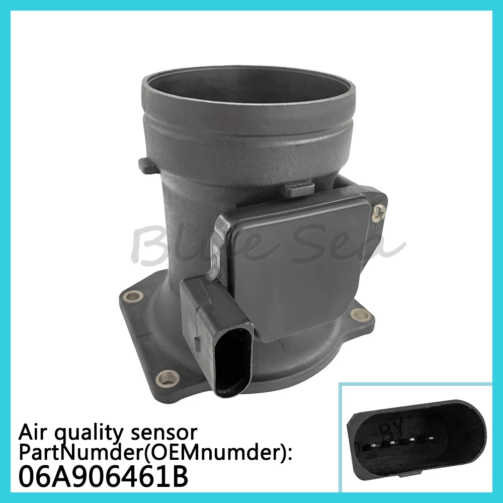 Mass Air flow meter sensor For Mk41.6 Audi  Volkswagen New Beetle 1.6 6A906461B AFH60-10C MAF