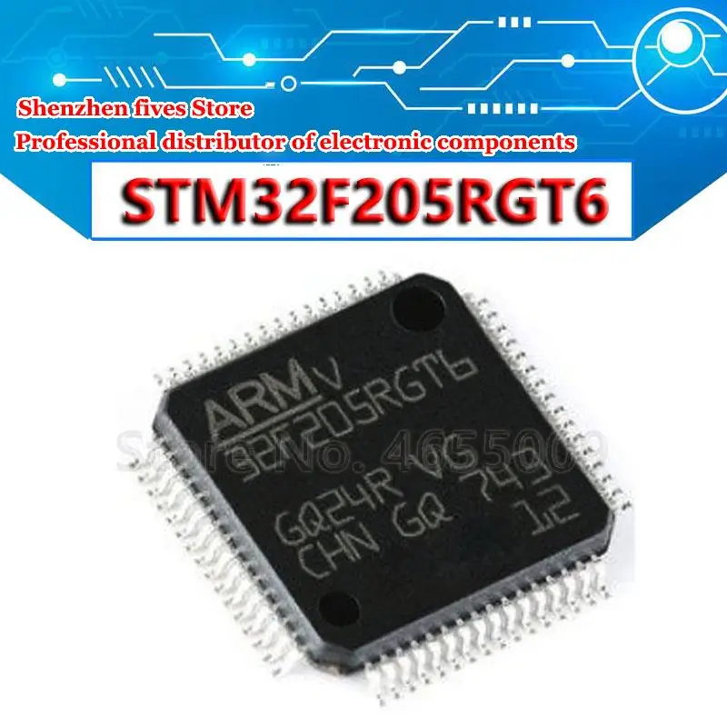 1pcs/lot STM32F205RGT6 STM32F205 32F205RGT6 32F205 QFP-64 NEW