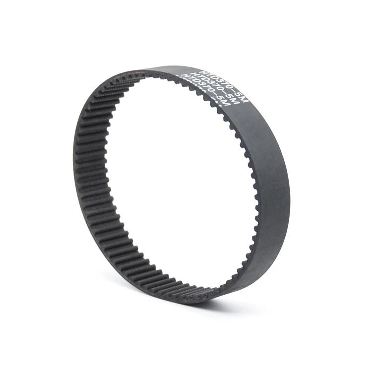 180mm-255mm、260mm、265mm、270mm、275mm、280mm、285mm Black Rubber Timing Belt Synchronous Belt HTD 5M Arc HTD 5M Timing Belt
