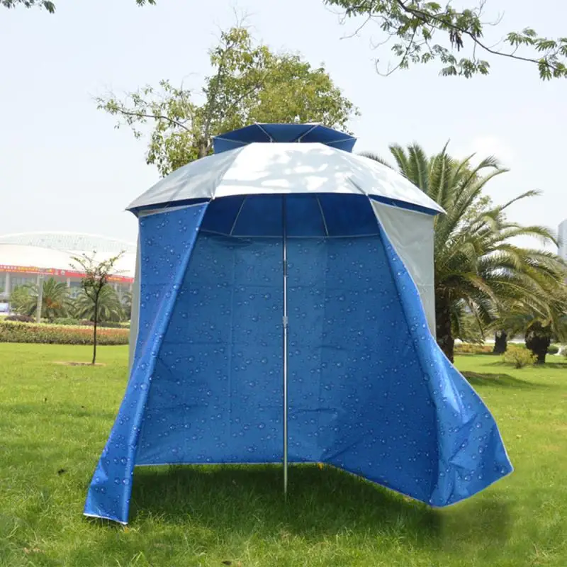 4.8x1.5M Fishing Umbrella Shading Cloth Anti-UV Rainproof Wall Tent Cloth Beach Shelters Protect Apron Outdoor Fishing Equipment